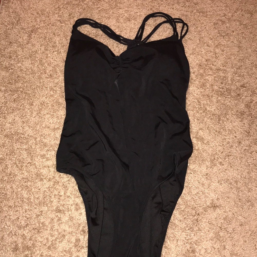 Detailed Racer Back One Piece